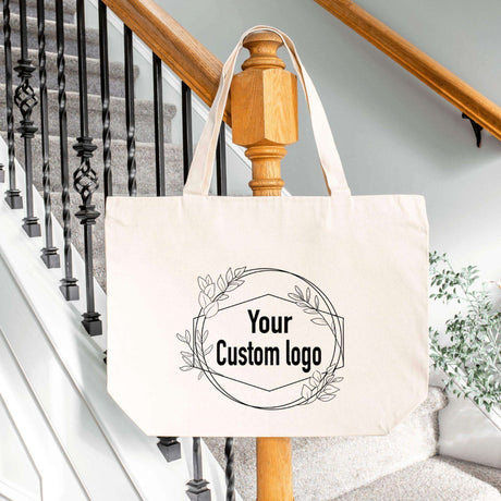 Custom Canvas Tote Bag - Winks Design Studio,LLC