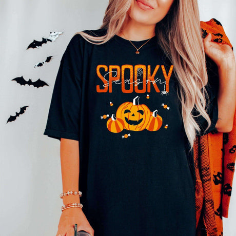 Spooky Season Short Sleeve T-Shirt - Winks Design Studio,LLC