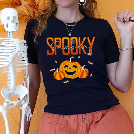 Spooky Season Short Sleeve T-Shirt - Winks Design Studio,LLC