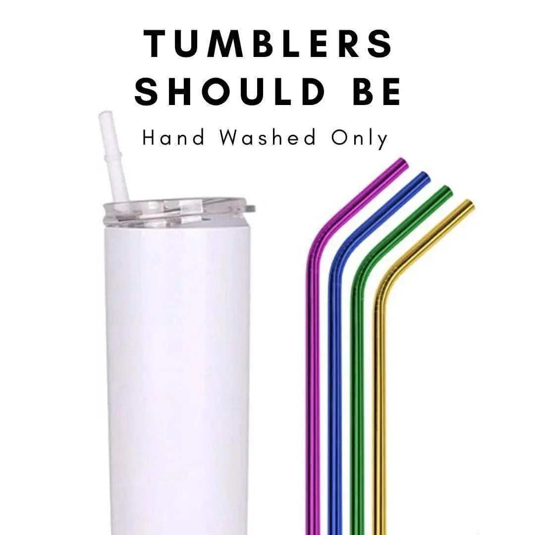 Insulated tumbler from Winks Design Studio LLC featuring a garden-themed design, perfect for hot and cold drinks.