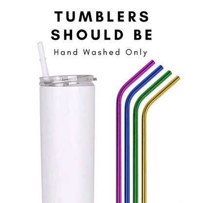 NCSBA Tumbler With Straw - Winks Design Studio,LLC