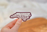 Mini North Carolina Wildflower Sticker - Winks Design Studio,LLC