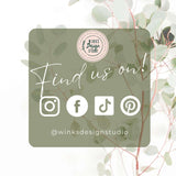 Vintage Floral Teapot Sticker - Winks Design Studio,LLC