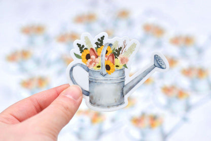 Vintage Watering Can Stickers - Winks Design Studio,LLC