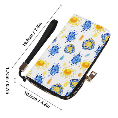 Van Gogh Zippered Wallet - Winks Design Studio,LLC