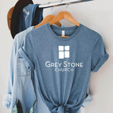 Grey Stone Short Sleeve T-shirt - Winks Design Studio,LLC