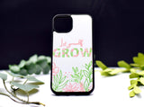 Let Yourself Grow Wildflower iPhone Case - Winks Design Studio,LLC